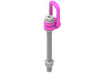 Load ring, metric thread with max. length, comes with locknut and washer - VLBG 