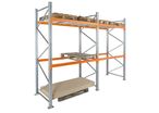 Shelving with longitudinal beams and EPSIRACK shelves | ManOrga