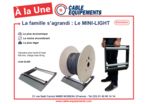 New : Cable drum unwinders - MINI-LIGHT