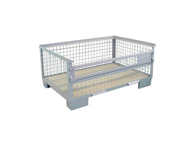 Industrial lattice box pallets