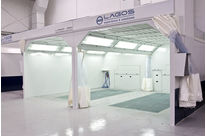 Tailor made Spray booth, Paint mixing room and Preparation Area
