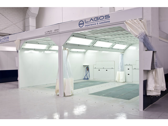 Tailor made Spray booth, Paint mixing room and Preparation Area