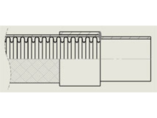 Couplings for corrugated metal pipes