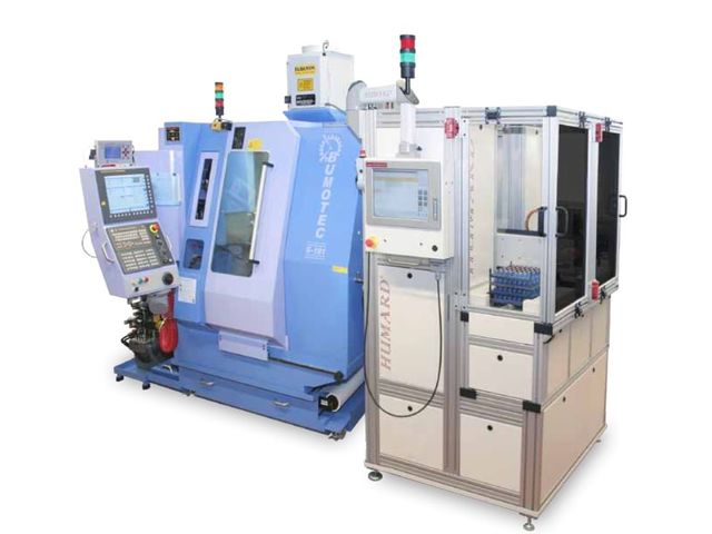 ROBOT Compact fitted on CNC Bumotec S-191