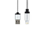 Apple Certified Lightning to USB Cable - 1 m - Silver