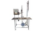 Flow meter semi automatic filler