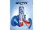 Stop valves with bellows seals for  the chemical industry : FABA®-Supra C