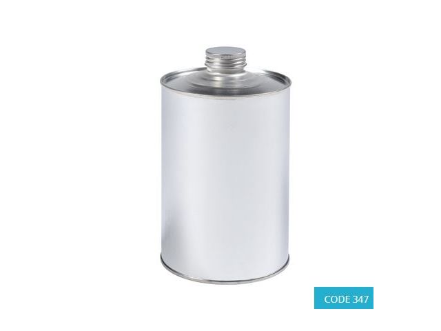 1L UN Tinplate Drum Non Lacquer lined, 1A1/X/250 - CODE 347