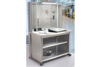 Professional stainless steel workshop bench | MAINTPOST 6500 INOX