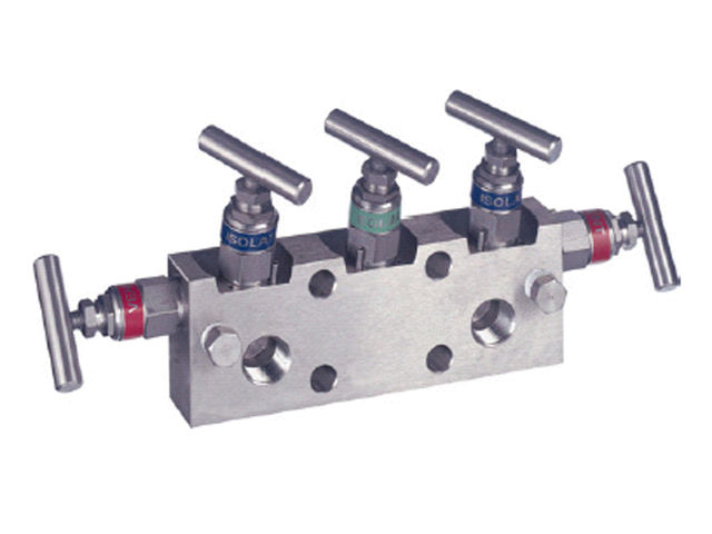2, 3 or 5 valves Manifolds