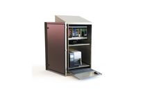 Stainless steel computer protection cabinet - AGRO INOX LC GM