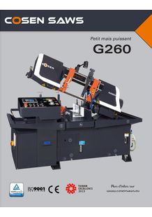 G260 Automatic bandsaw for production