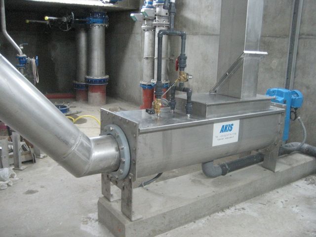 High pressure screw washer