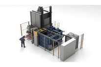 Horizontal quenching furnace