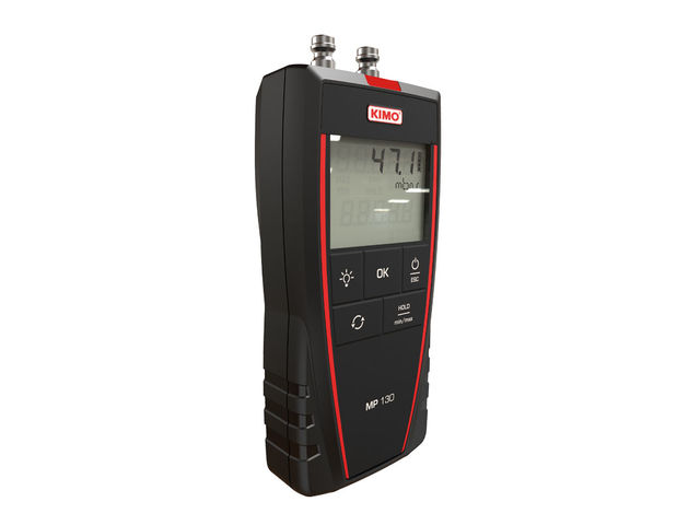 Micromanometer for gas network leak test: MP130