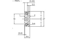 Slide partial extension Steel R28