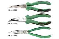 Snipe nose pliers with cutter
