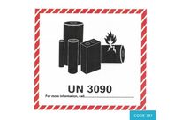 Lithium Battery Mark – UN 3090 (120 x 110mm) - CODE 781