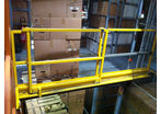 Pneumatic sliding guardrail TRIAX