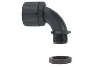 Elbow cable glands 90° in Polyamide 6.6 Phosphorus and sulphur free : PLA-90