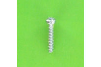 Self-tapping Screws : Screws For Thermoplastics - Round Button Head, Philips - Plastite Button Head, Phillips, WN 1412, White Zinc Steel