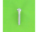 Self-tapping Screws : Screws For Thermoplastics - Round Button Head, Philips - Plastite Button Head, Phillips, WN 1412, White Zinc Steel