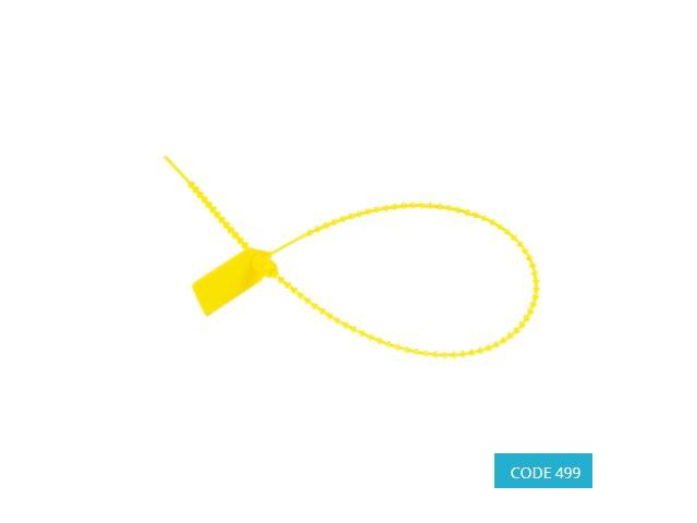 Plastic Tamper Evident Seals (150mm x 2mm) - CODE 499