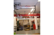 Manipulator of mechanical parts on line of paint - custom-made ZE solution