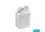 5L UN FHDPE Plastic Jerrican White, 3H1/Y1.3/100 - CODE 26