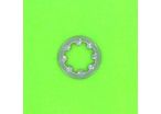 Washers and Circlips : Lock Washers - Toothed - DIN 7697 - Internal "J" Shape Toothing - Stainless Steel - Toothed Washer, Stainless Steel, DIN 6797J