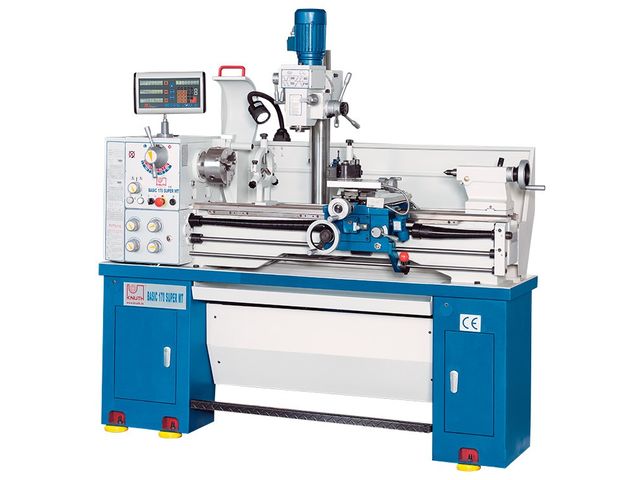 Horizontal lathe with Basic 170 Super MT milling device