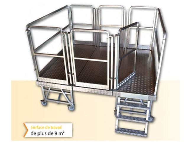 Rolling modular platform TSCS - Configuration 12