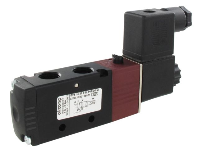 Pneumatic metal spool valves - Series 128 SENGA