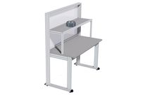 Upper stainless steel shelf