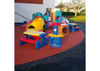 Precast rubber ground - GAROCHUT®