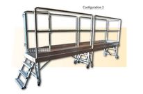Rolling modular platform TSCS - Configuration 2