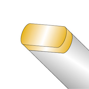 Oval hole plugs for tubes - BÜLTE PLASTIQUES