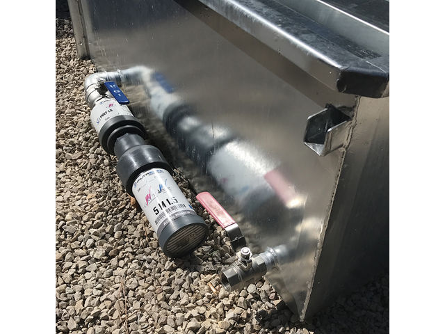 Rainwater filter system for electrical transformer - 15L/min