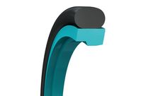 Rod seal single-acting : Zurcon® Rimseal