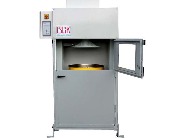 Compaction of contamined waste | Discofut Press BLiK