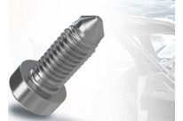 Screw for straight screw-in