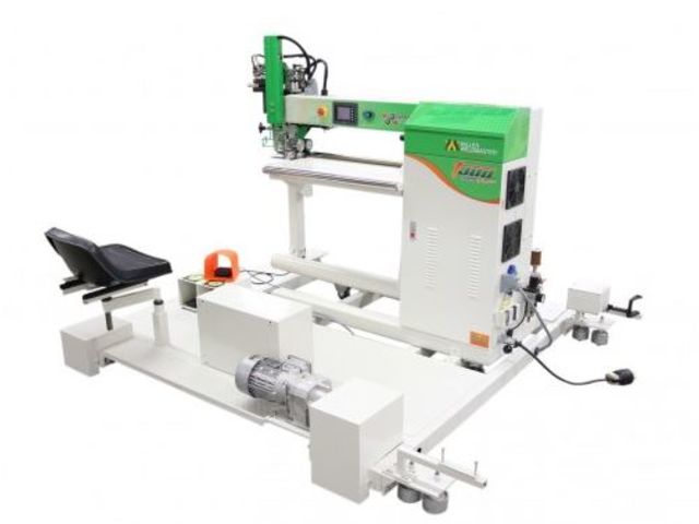 Hot wedge and/or hot air mobile welding machine on tracks - T300 extreme travel