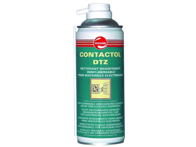 CLEANER AND DEOXIDANT FOR ELECTRICAL CONTACTS – CAN BE USED ON LIVE CIRCUITS : CONTACTOL DTZ