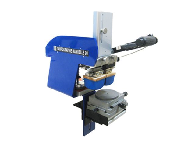 2 colour hand operated pad printing machine (65 mm ink cups) | TTN HP 120 EKO