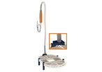Flat immersion heater - Assembly type D with feet