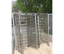 Aluminium turnstile for access control | Turni-Q Linus