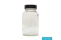 30ml Clear Glass Powder Jar - CODE 76/CL