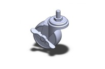 Wheel for 10 mm slot profiles – with brake