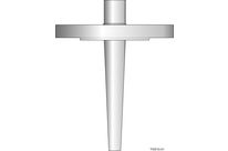 FLANGED BARSTOCK THERMOWELL - TAPERED - TW010-01
