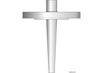 FLANGED BARSTOCK THERMOWELL - TAPERED - TW010-01